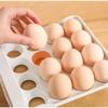 Double Layer Egg Storage Box with Drawer Large Capacity Organizer Holder for 24-60 Eggs Food Grade Plastic Container for Kitchen