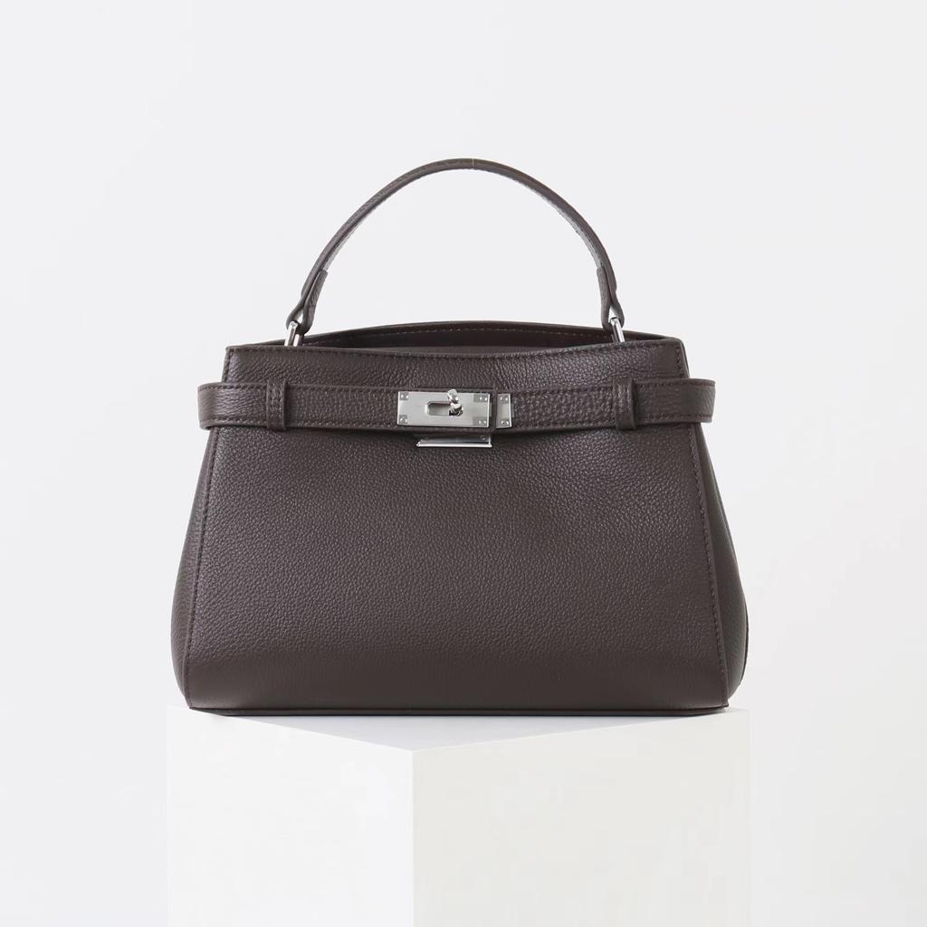 2026 New High-end Western-style Cowhide Handbag Shoulder Bag Crossbody Classic Fashionable Versatile Commuting