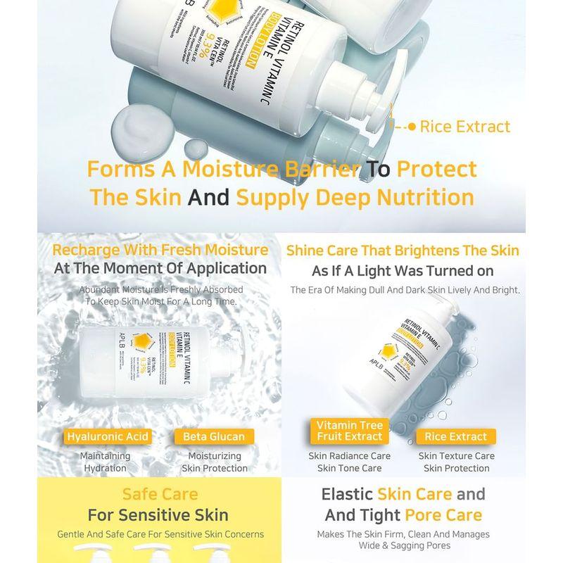 APLB Retinol Vitamin C Vitamin E Body Lotion
