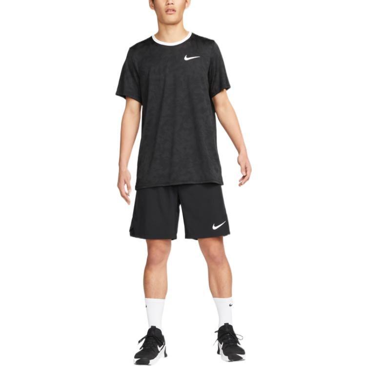 Nike Pantaloncini Casual Dri Fit da Uomo Neri Moderati DM6618-010