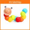 Twist Worm Wooden Educational Toy For Kids Hand Dexterity And Brain Boost