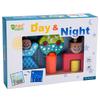 Creative Day Wooden And Night Cognitive Building Blocks Children Toy Set