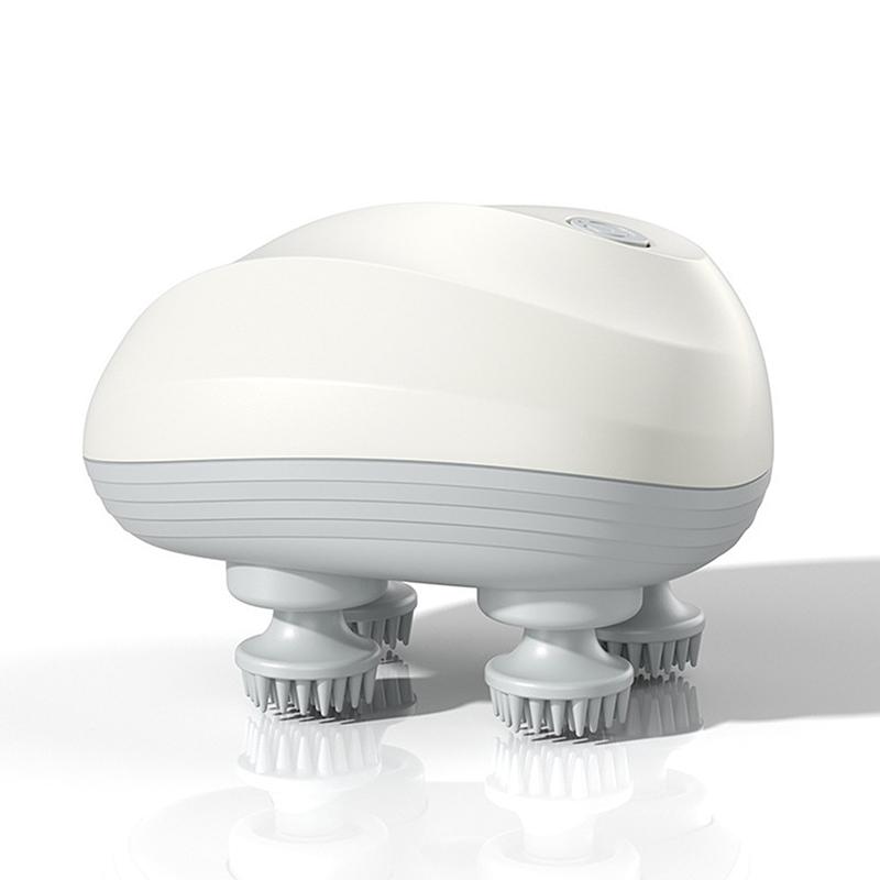 Electric Head Massage Machine Silicone Waterproof Scalp Massager Head Relaxation Unlimited Portable Home Massager