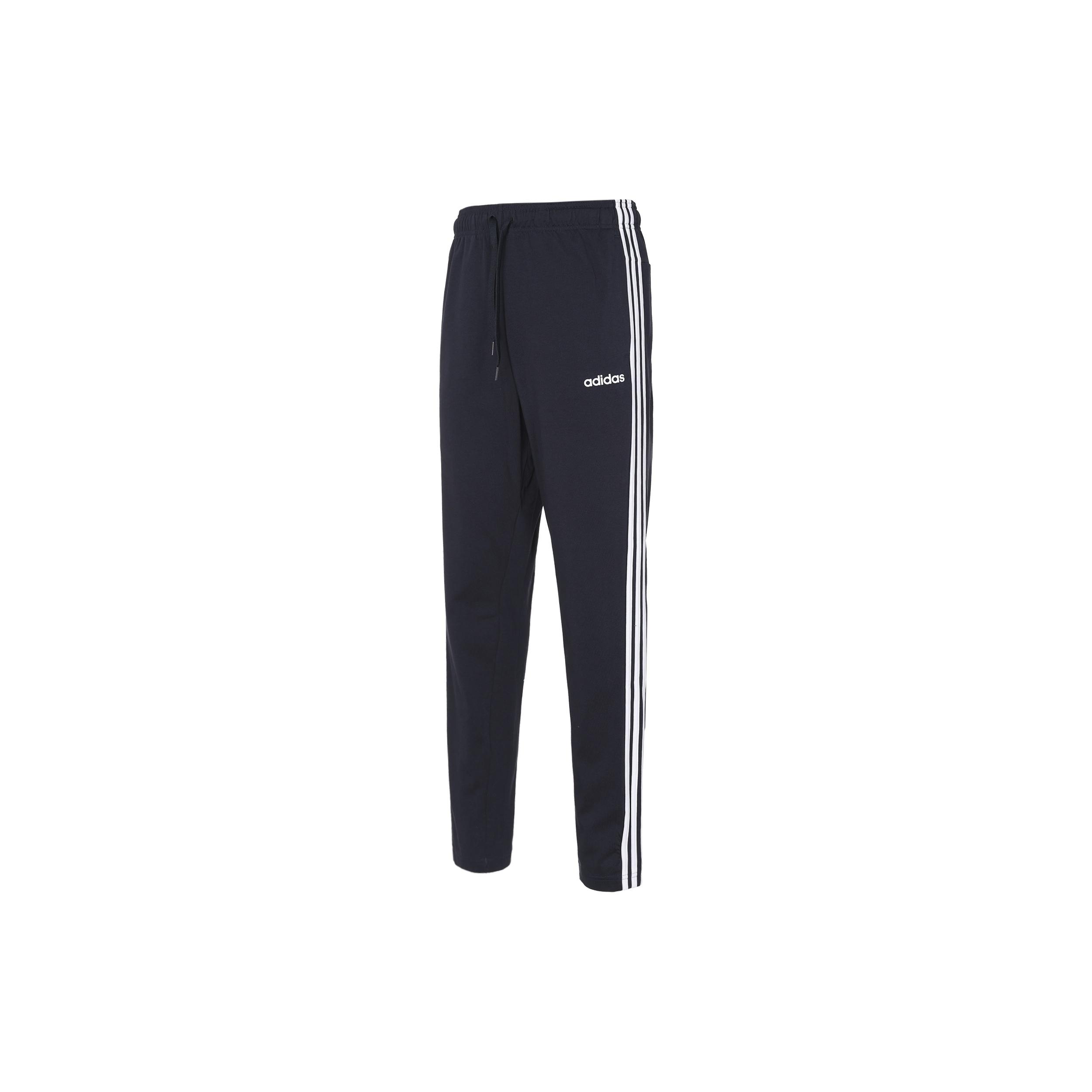 adidas Plaid Applique Knitted Sports Long Pants Men Blue Men s DU0457 XS
