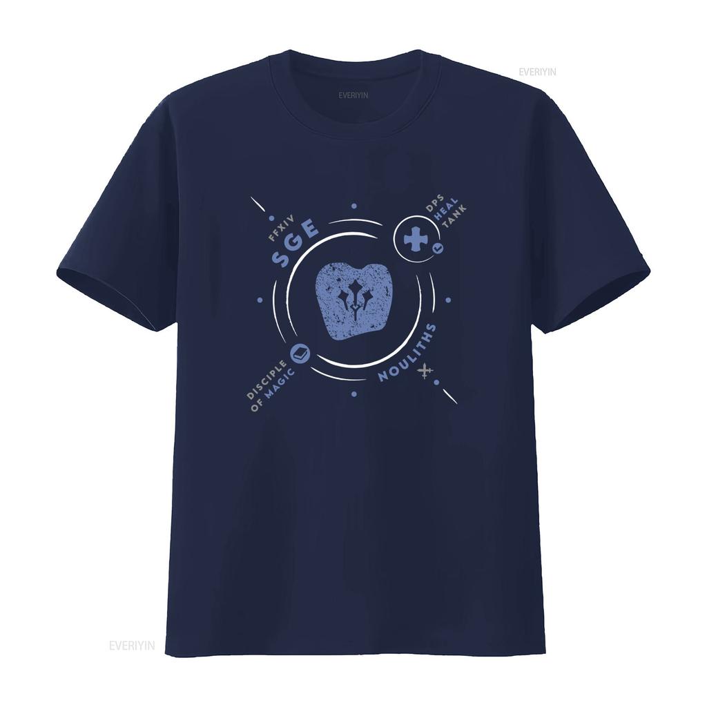 Sge Life Ffxiv Inspired Sage Healer Job Ff14 Mmo Gamer T Shirt For vintage Washed homme Stylish fashion graphic Stretched