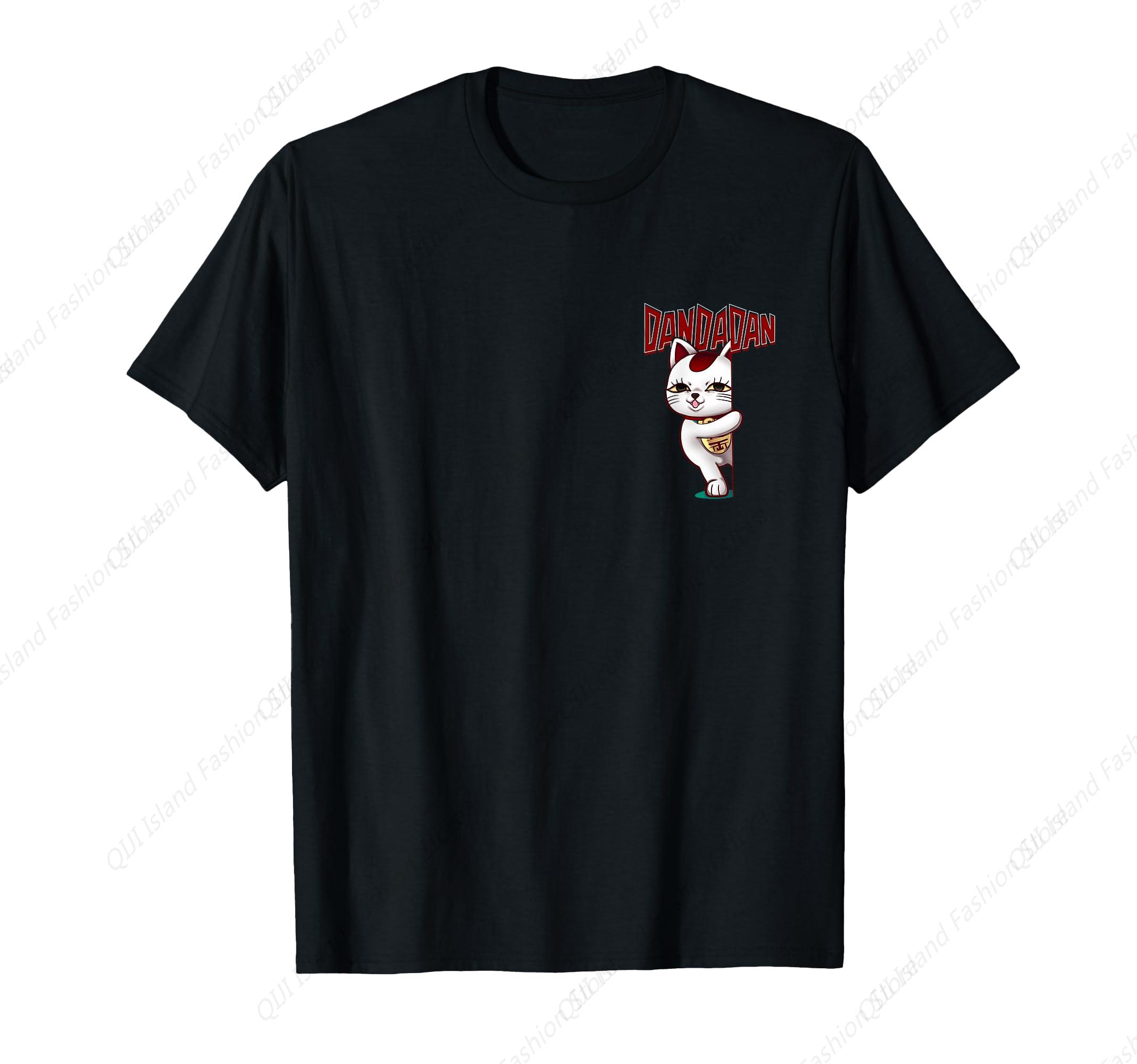 Dandadan Cat TurboGranny Cute Anime Unisexga Cat TShirt S