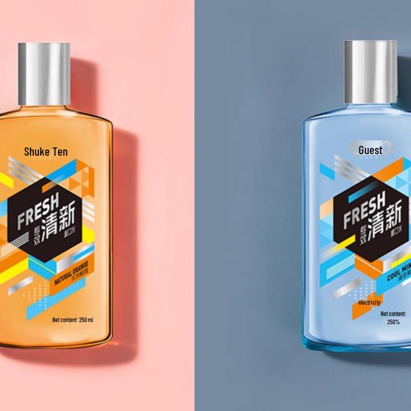 Shuke Fresh Orange Alkoholfreie Mundspülung