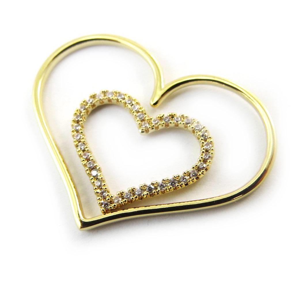 

Les Trésors De Lily [N4053] — Позолоченный кулон «Love Divine», белое золото