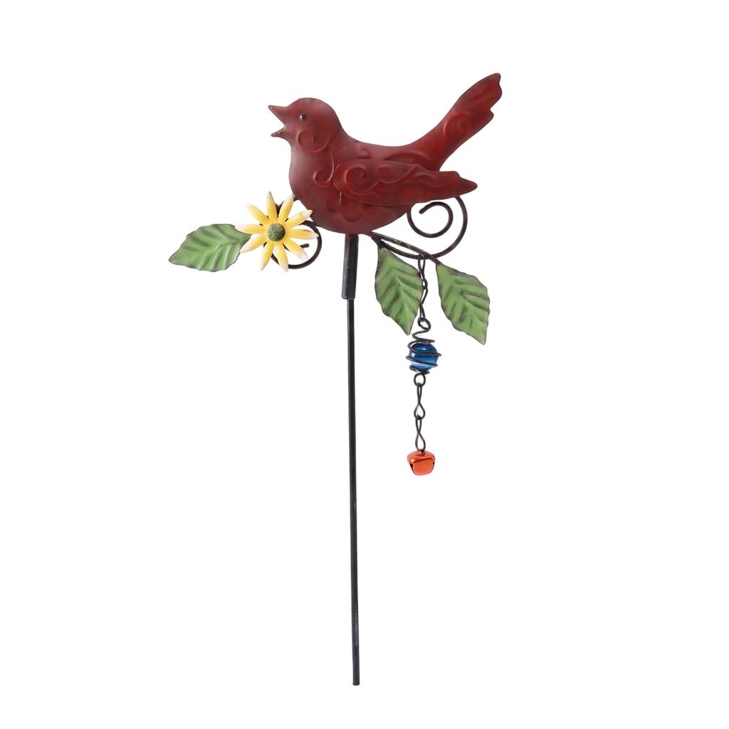 Metal Decorative Garden Stake Multi-Purpose Birds Decoration Metal Stakes Lovely Animal Yard Art Stakes For Terraces & Patios