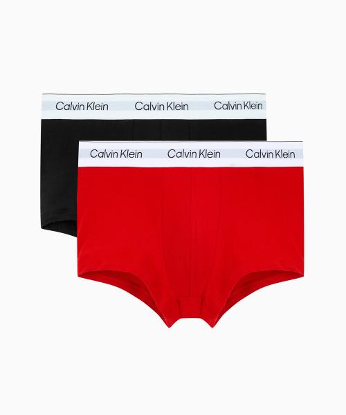 

[CK] Мужские Трусы Icon Cotton Stretch 2 шт. NB4391SF5 [Отправка из Кореи] 100% Оригинал Black Red - S
