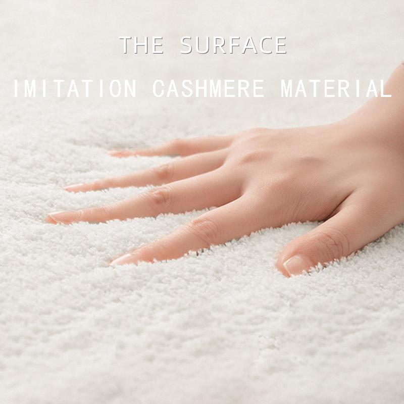 Wabi-sabi Style Round Carpets Home Living Room Decoration Rugs Simplicity Bedroom Bedside Carpet Study Lounge Rug Washable Mats