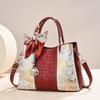 Women's 2026 Cloud Crane Song Brocade Crossbody Bag: New Chinese Style Handbag for Holidays