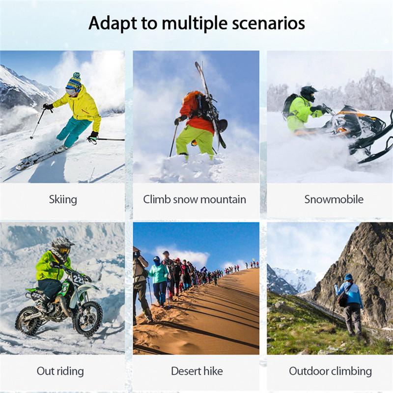 Schutzbrille, winddicht, verstellbar, winddicht, Moto-Dirt-Ski-Brille, klare Sicht, verstellbar, Farbfilm, Schweißen, Slip-Blinker