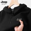 JEEP SPIRIT Herr Vinterfleece Half-Zip Hoodie