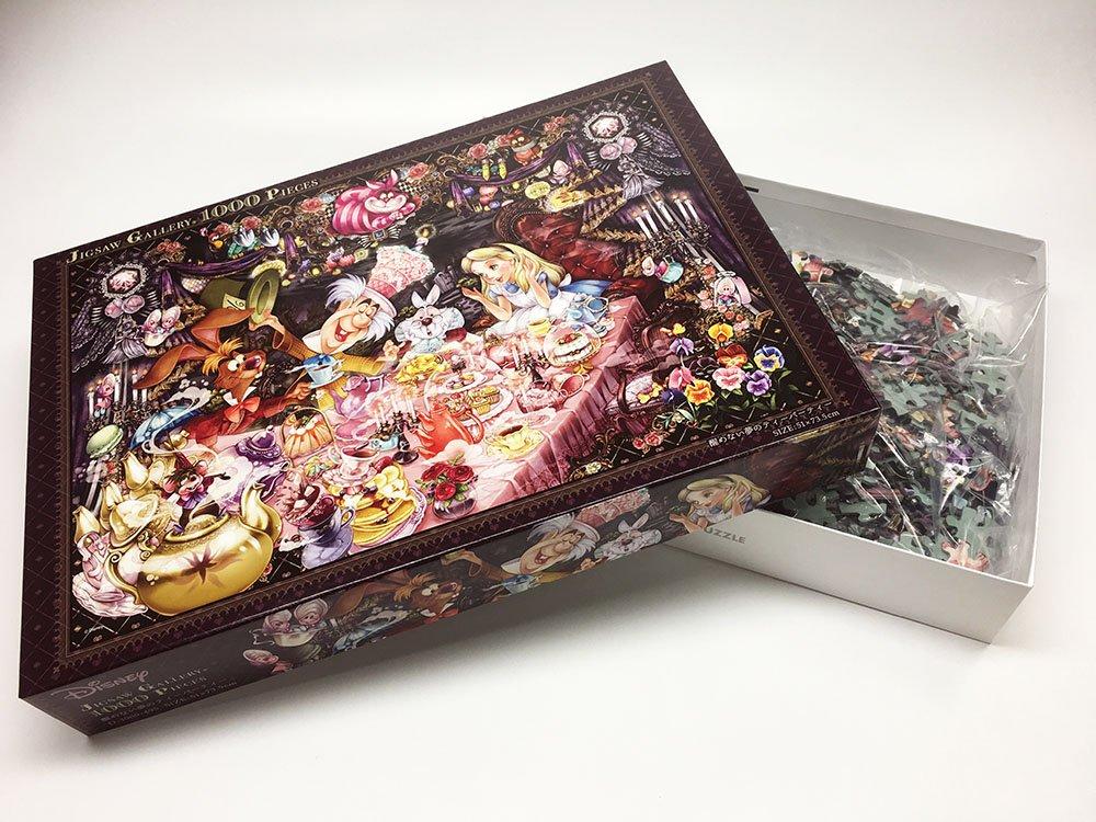 Tenyo In Jigsaw Alice In Wonderland The Tea Party of an Unending Dream Includes and Service (Made Japan) 1000-piece Puzzle Disney's - (51x73.5cm)