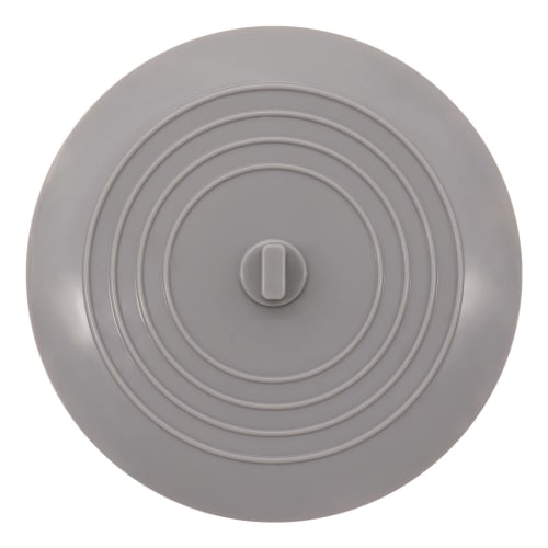 15cm Silicone Sink Lid, Drain Cover, Drain Cover, Water Stop Cap, Soaking Wash, Oxygen Soak, Odor Reliever (Gray)
