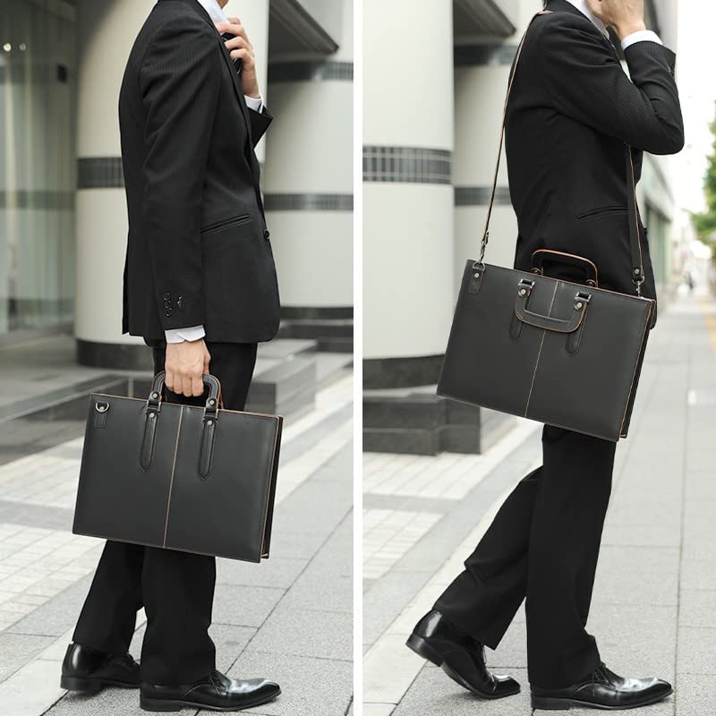 Business A4 Complex Made in Exclusive [Aoki Bag] 2-Way Bag, Size, Gardens, Kotan, Japan, Color, Men's