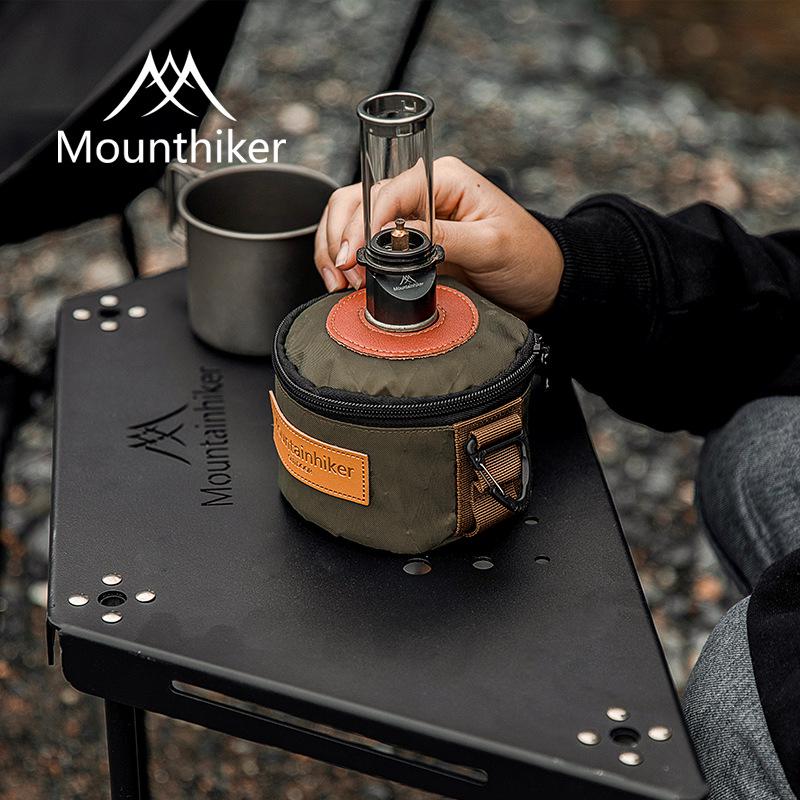 Dreamy Mountain Retro Camping Candle Holder - Portable Atmosphere Light & Tent Decoration