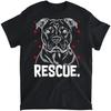 Rettungshund Bunter Pitbull Hund Adoptieren Nicht Kaufen T-Shirt, Tanktop, Langarmshirt, Sweatshirt, Hoodie Herren Damen Kinder Hergestellt in Kanada