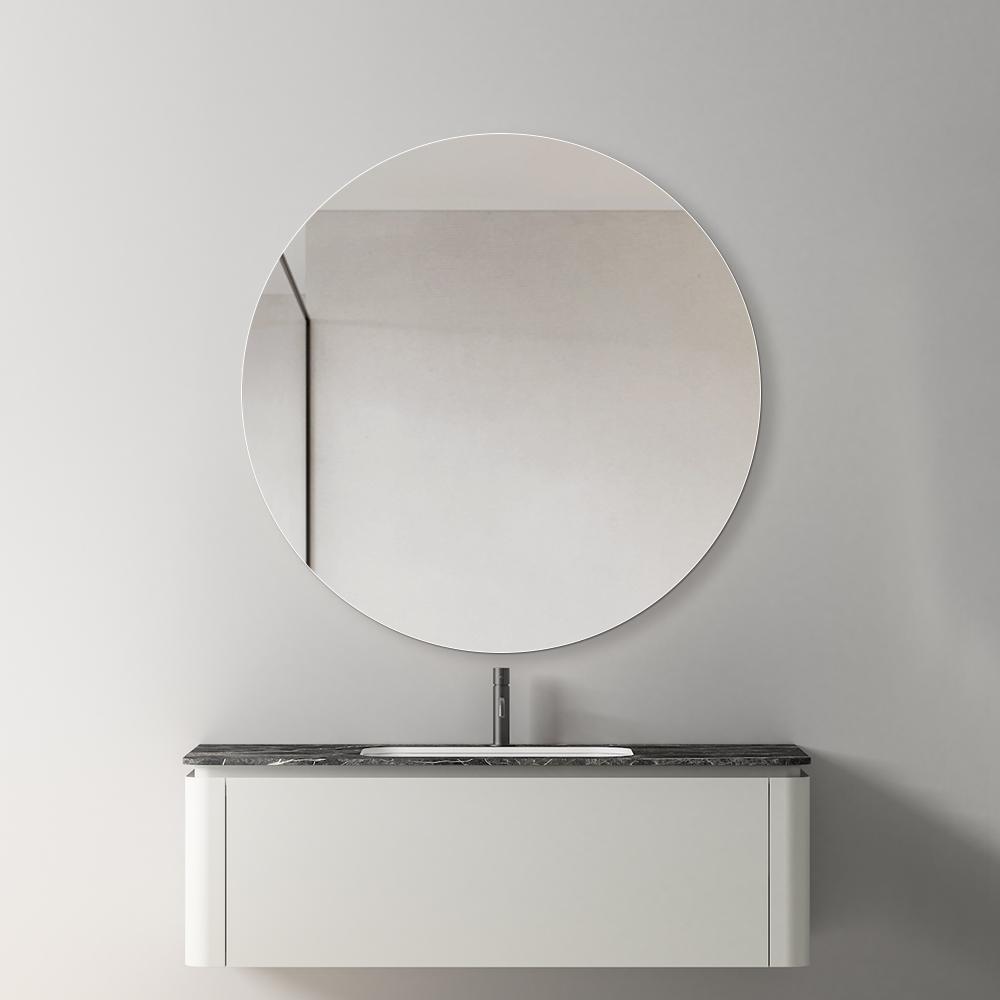 Luna Round Bathroom Mirror 60 CM