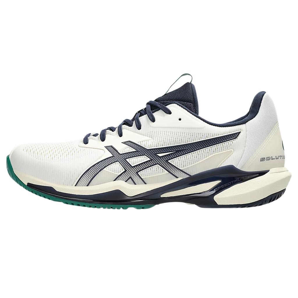 Asics Solution Speed FF 3 Fashionable Comfortable Trendy Minimalist Low-Top Tennis Shoes Men Sneakers White Black 1041A438-104