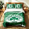 Panathinaikos (1) 3-teiliges Set, geeignet für Schlafzimmer, weich und bequem, ein ideales Geschenk für Familie und Freunde. Enthält einen Bettbezug und zwei Kissenbezüge.