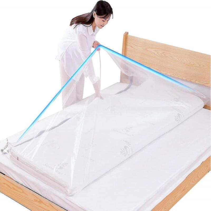 Large Vacuum Storage Bags For Mattress Clothes Waterproof Lockable Reusable Space Saving Compression