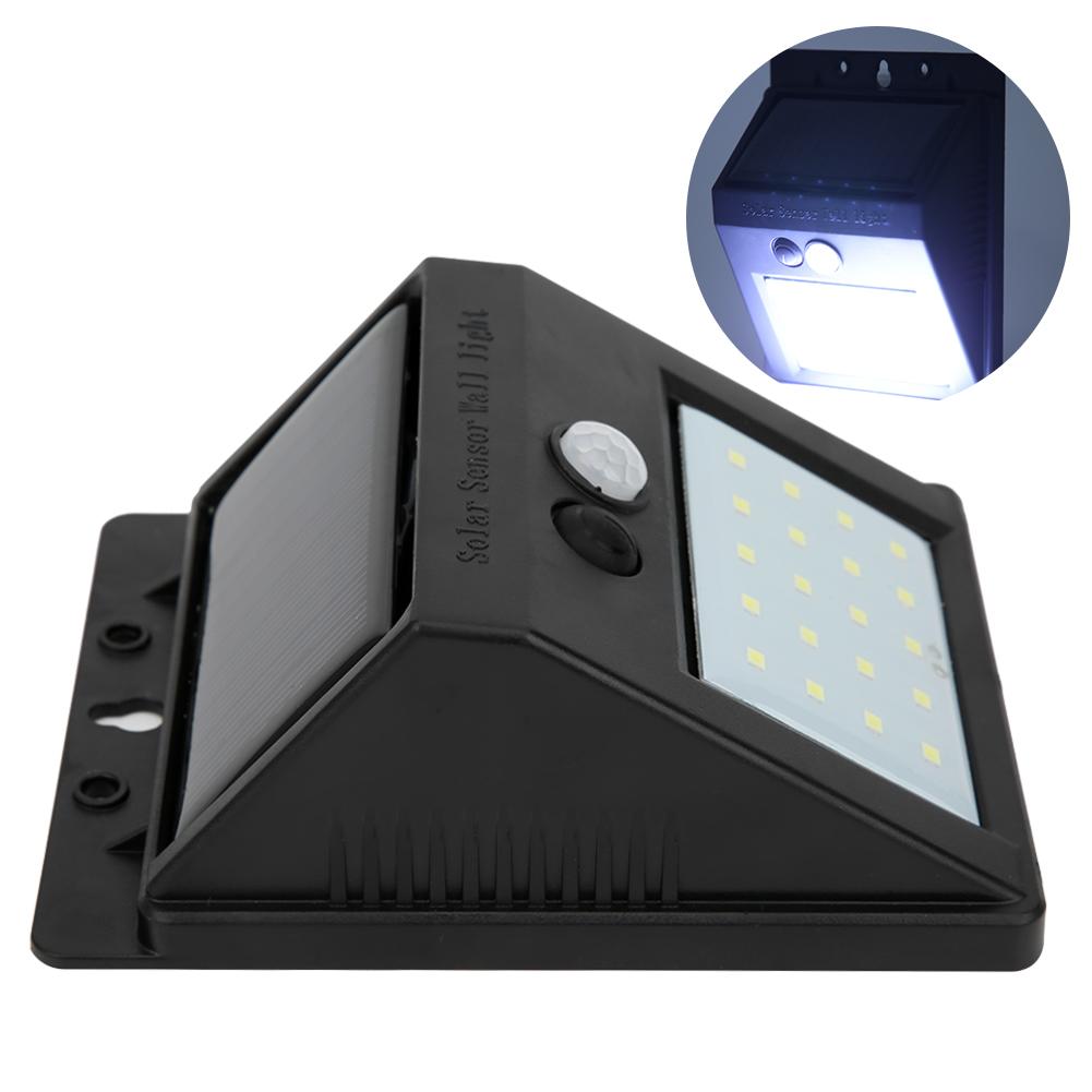 Solar Sensor Wall Lamp 20LED for Outdoor Yard Corridor Driveways Porches Garden Security