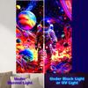 NYZE Astronaut Space Tapestry for Bedroom, Glow In the Dark Room Decor Wall Tapestries, Cool Galaxy Planet Wall Hanging, Wall Ha