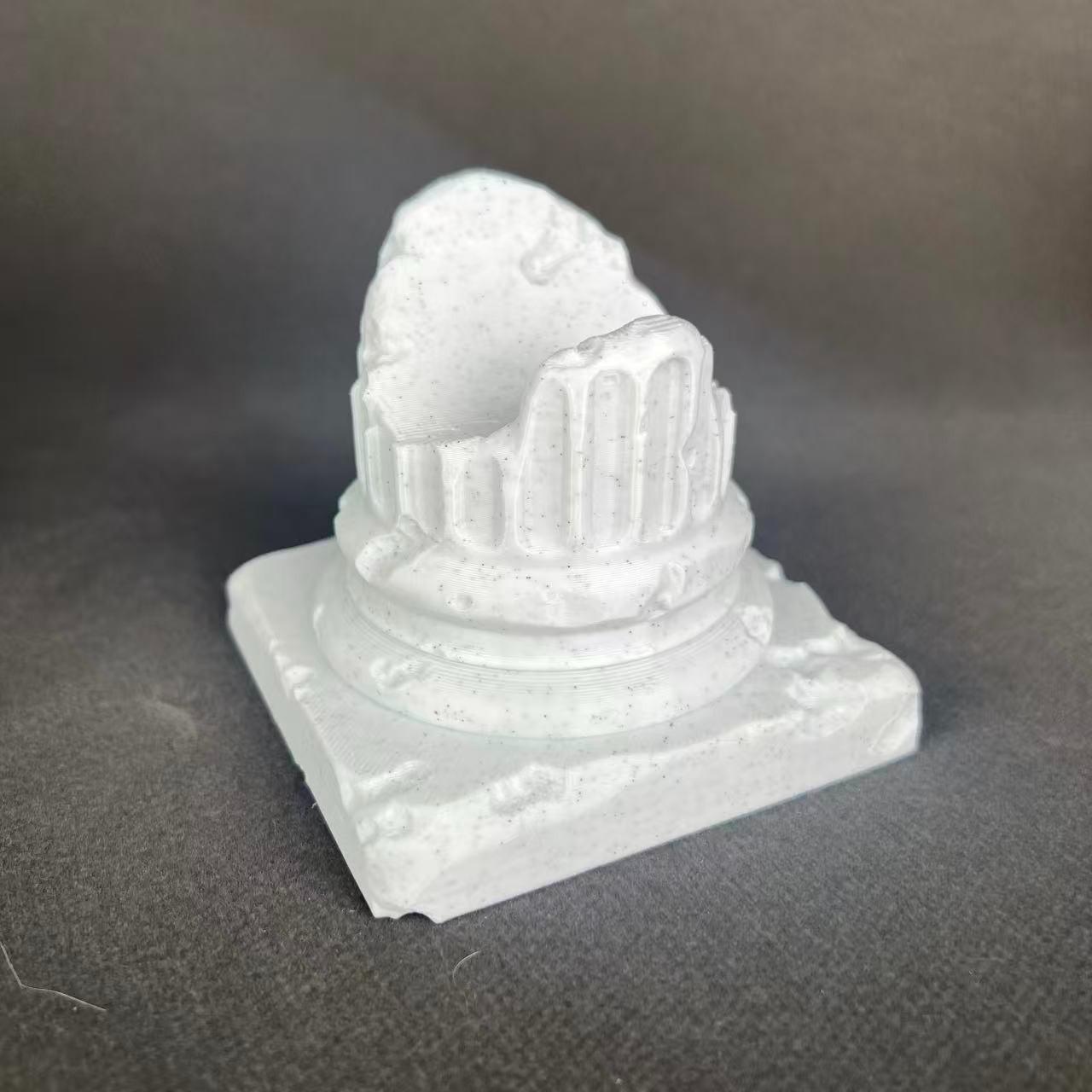 Creative 3D Printed Controller Stand Marble Style Game Controller Holder Sturdy Base Display Stand Gift for Gamers Home Decor
