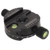 Quick Release Plate Mount 360 Degree Panorama QR Plates Mount Adapter with Bubble Spirit Level for