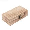 New Tung Wood Rectangular Wooden Storage Box Retro Wooden Box Gift Clamshell Wooden Box Set Storage Decoration Cosmetic