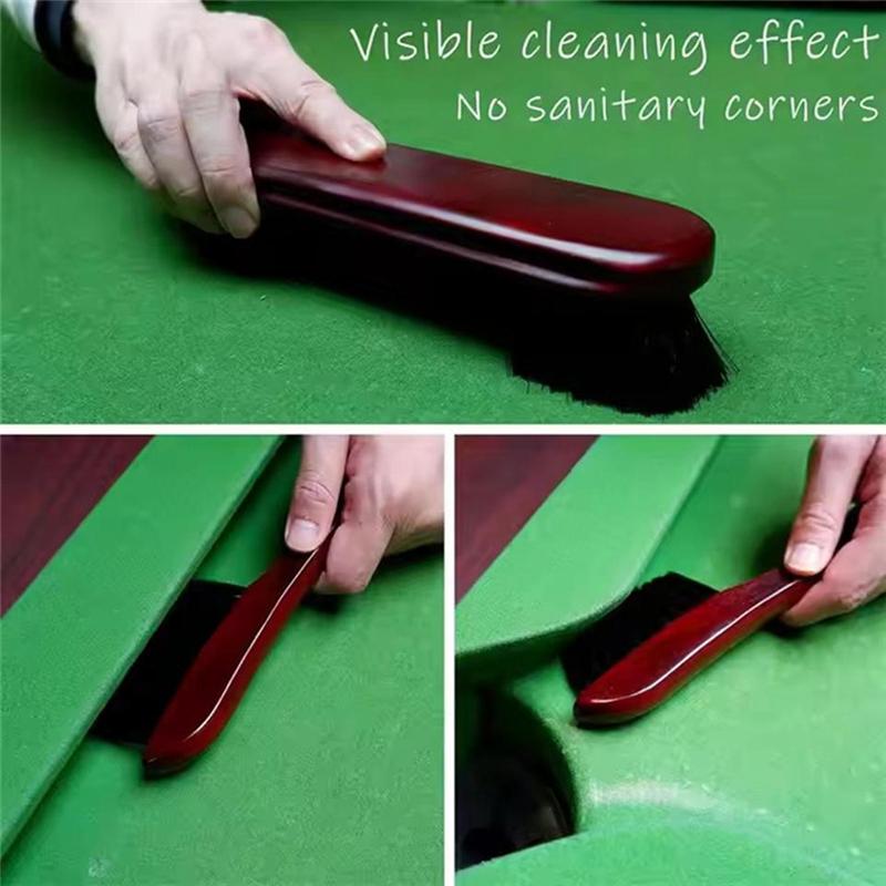 A03F-Brush And Knife Brush For Pool Table Billiard Brush Set For Home, Bar & Game Rooms