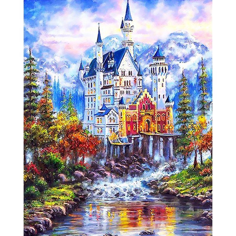 Diy 5d Diamond Painting Scenery New Arrival Landscape Diamond Embroidery Sale Home Decor