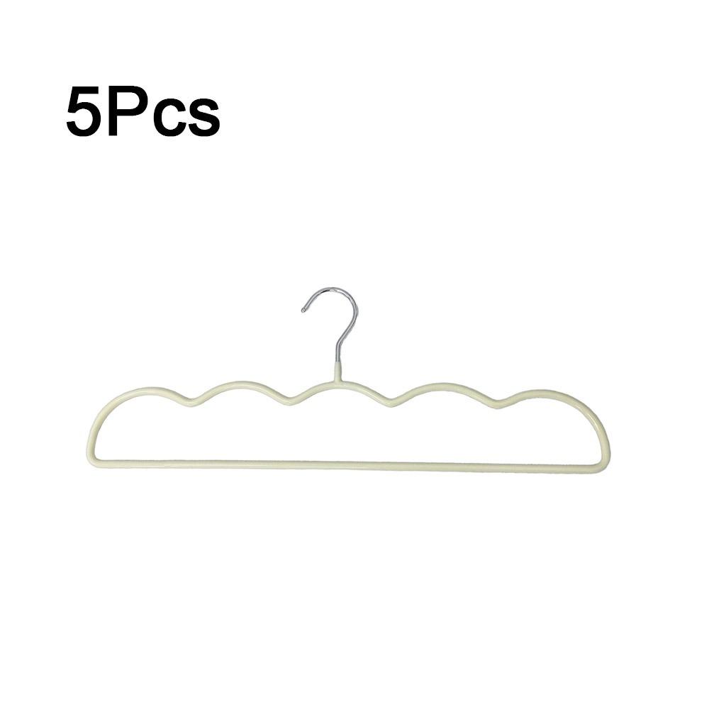 5Pcs Traceless Bath Towel Hanger Thickened Large Clothes Hanger Sheet Drying Racks  Living Room