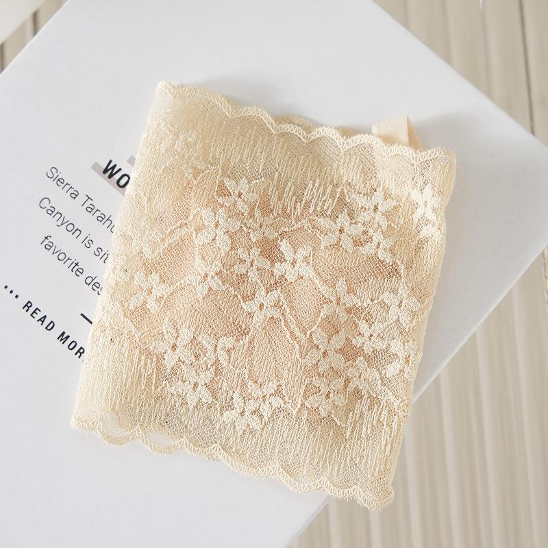 

Lace half-palm socks, summer high-heeled socks, women s split-toed forefoot socks anti-wear sponge pad sole socks тілесний