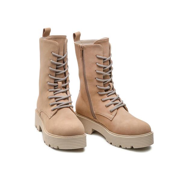 Jenny Fairy WS5902-03 Beige Ankle Boots