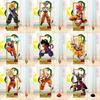 Dragon Ball Anime Action Figures Metal Bookmark Wukong Bookclip Learning Document Anime Guzi Student Decorate Kids Birthday Gift
