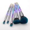 5Pcs Crystal Style Makeup Brushes Set Powder Foundation Eye Blush Cosmetic Makeup Brush Kit Tools