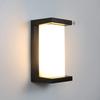 ALLUCK Entryway Light, Motion Sensor, Simple Black, Wall Light, Wall-Mounted Light, Gatepost Light, Light Sensor, Sealed, Waterproof, Rainproof,