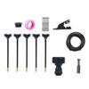 360-degree Bending Dropper Drip Irrigation System Adjustable Watering Misting System for Landscape Flower Bed & Patio Plants
