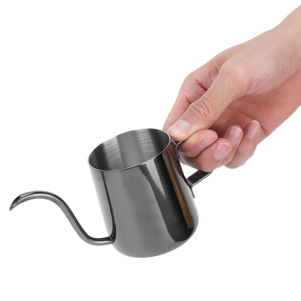 304 Stainless Steel Gooseneck Kettle Long Narrow Spout Pour Over Kettle Coffee Brewing