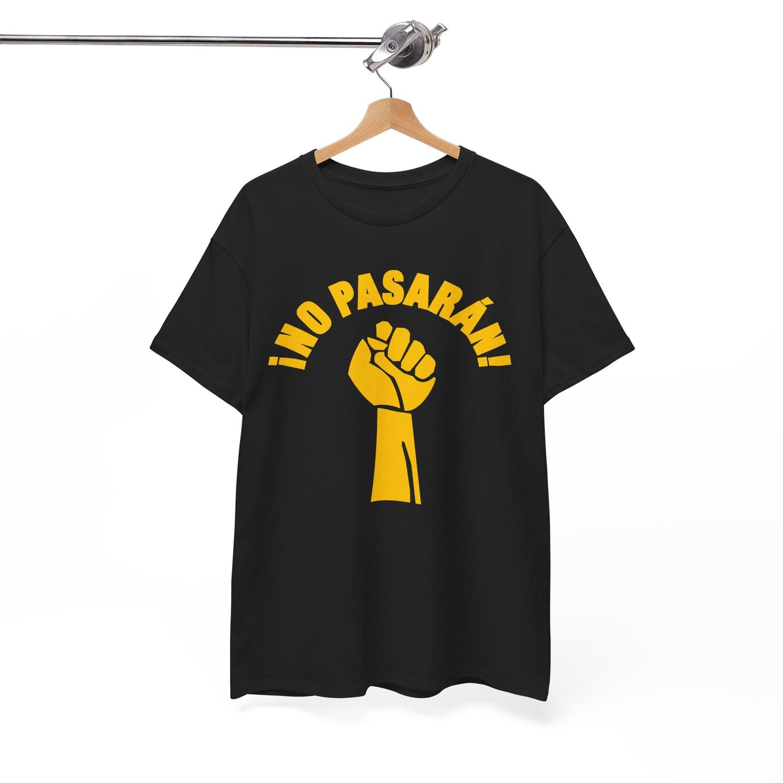 No Pasaran as worn by Pussy Rio T-Shirt, Spanish Civil War, They Shall not pass XL