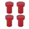 4pcs 19mm Diameter Bench Dogs Aluminum Alloy Woodworking Stoppers  For Workbench Desktop