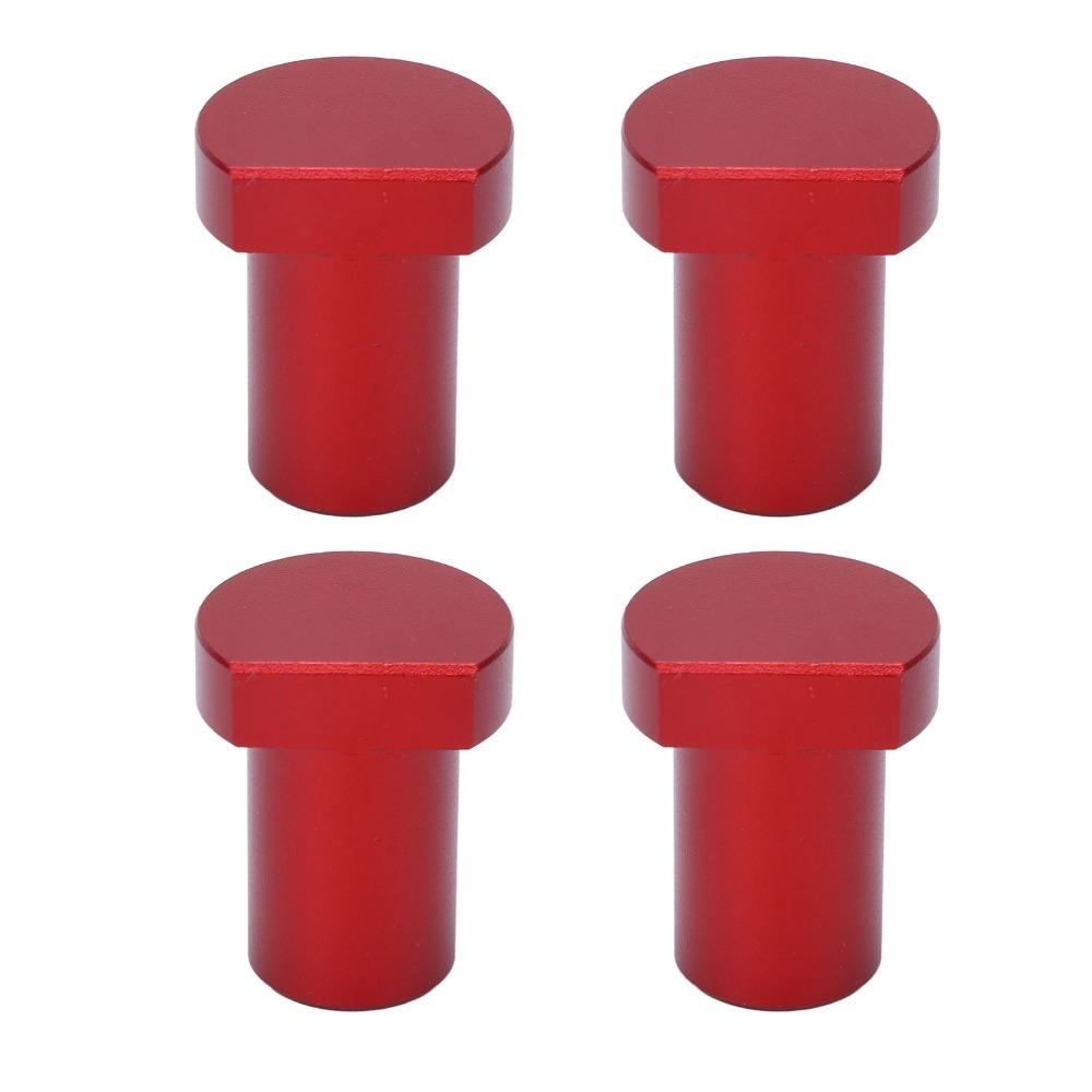 4pcs 19mm Diameter Workbench Pegs Aluminum Alloy Woodworking Stoppers Bench Dogs For Woodworking