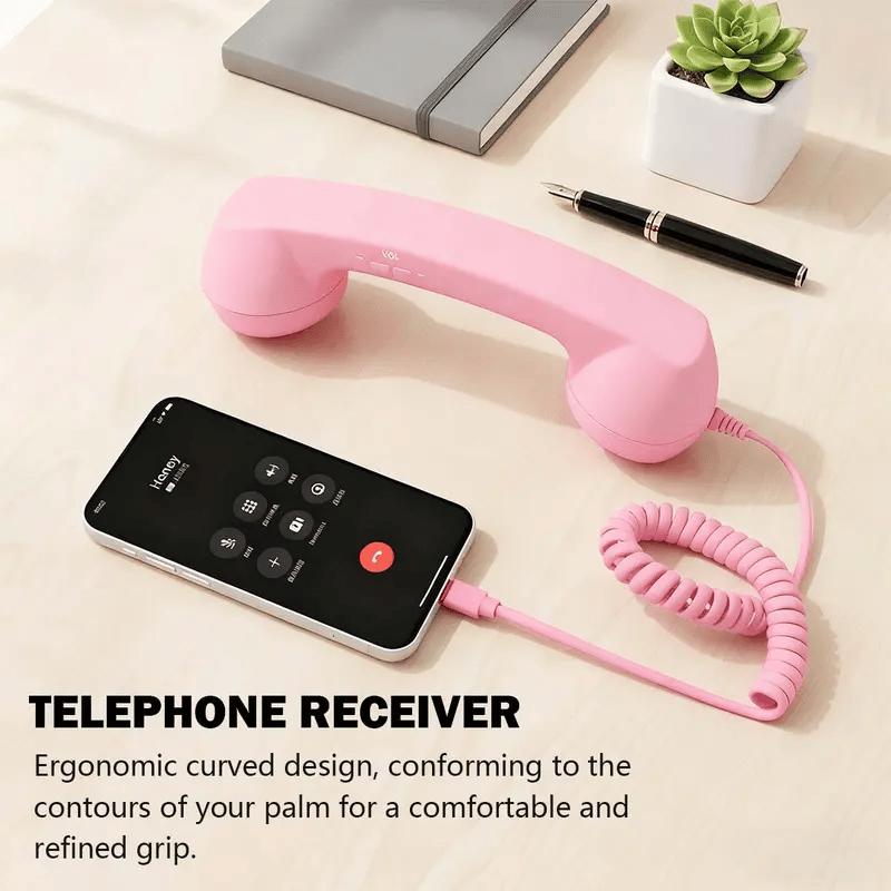 Classic Retro Type-C Earphones With Hook, Reduce Viewing Neck Fatigue, Improve Call Comfort, Direct Plug-In Wired Microphone