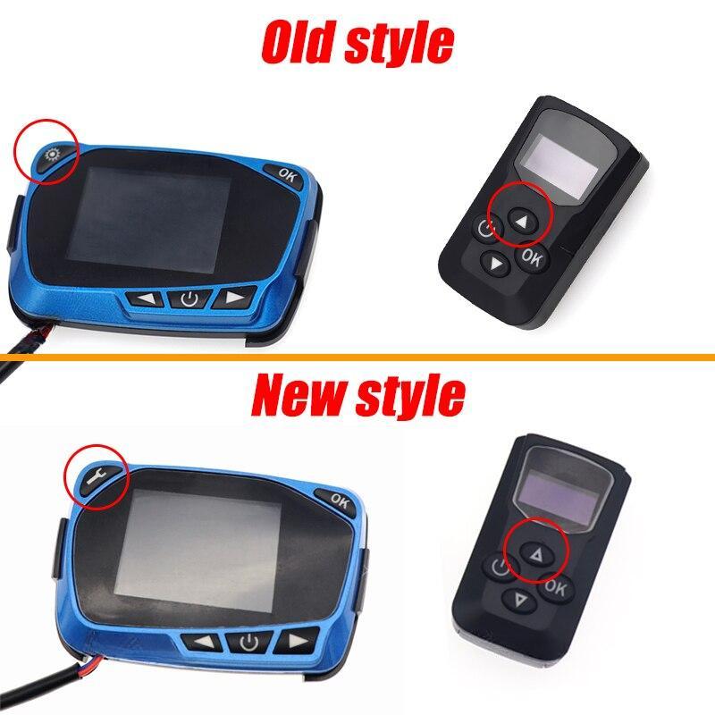 Air Diesels Parkplatz Heizung Control Board Motherboard LCD Monitor Schalter + Fernbedienung Für 12V 24V 5-8KW Luft heizung Parkplatz