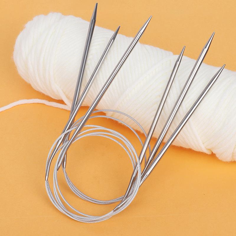 Handmade Circular Knitting Needles for DIY Sweaters and Scarves