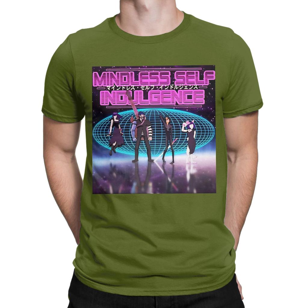 Day Mindless Self Indulgence Holographic Novelty 100 Cotton Tshirt Mindless Self Indulgence Tops Tees For Unisex