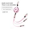 Car Interior Charging Data Cable Scalable 3 In 1 Phone Charger For BMW E46 E90 E60 F30 F10 E39 E36 F20 G20 G30 E92 E87 E91 X5 X3 CL8